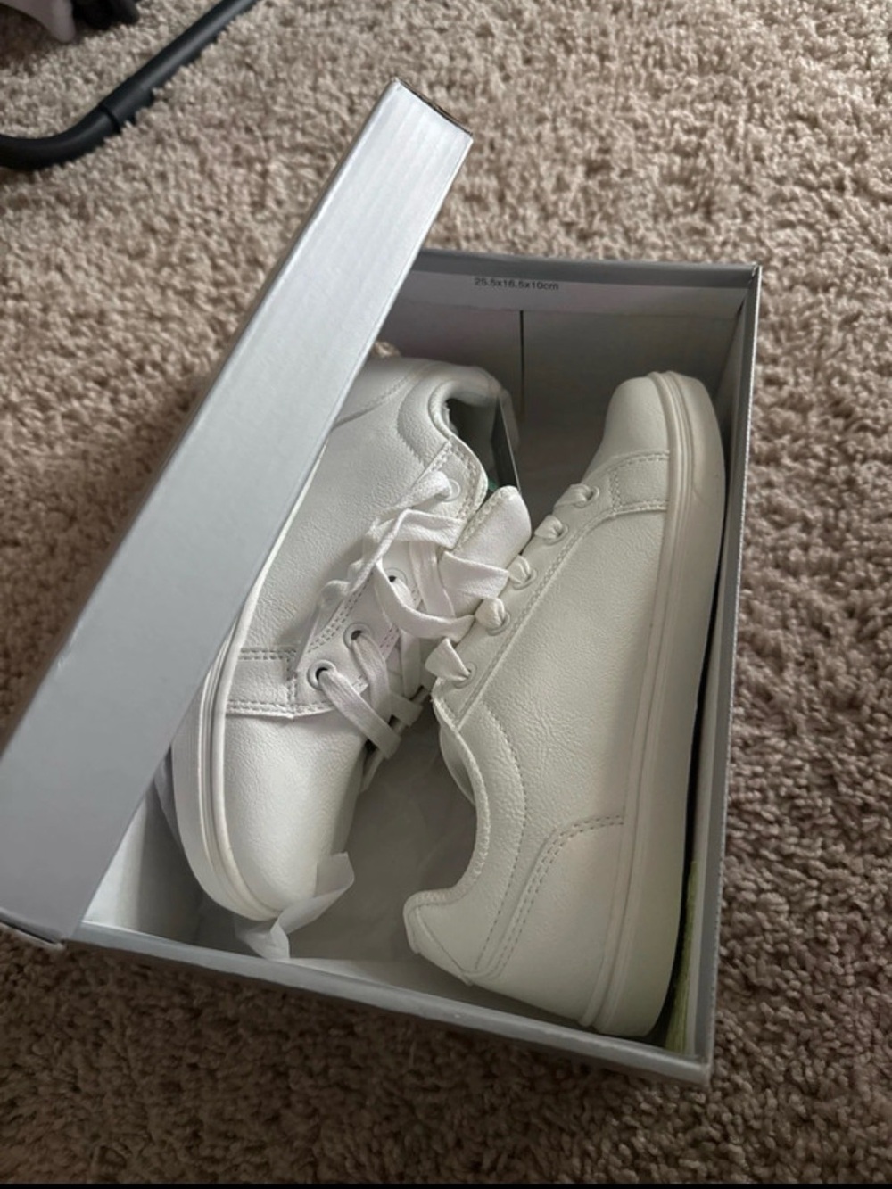 Perry Ellis White Kids Low-Top Sneakers